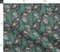 Green Colorful Crocodile Alligator Reptile Southern Diagonal Stripe Jungle Tropical Medium Scale Custom Printed Fabric by Spoonflower Various Fabrics by the Yard or Fat Quarter